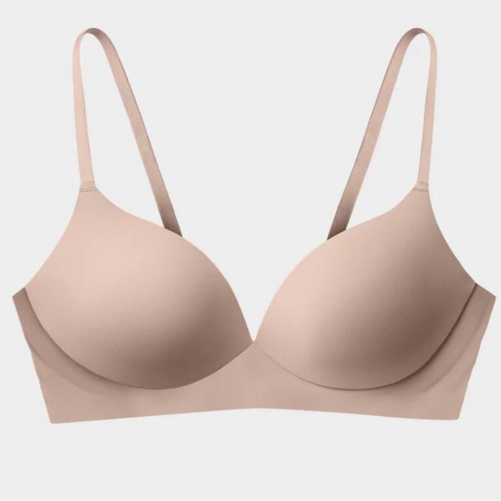 EBY 38D Pain Free T-Shirt Bra Nude
